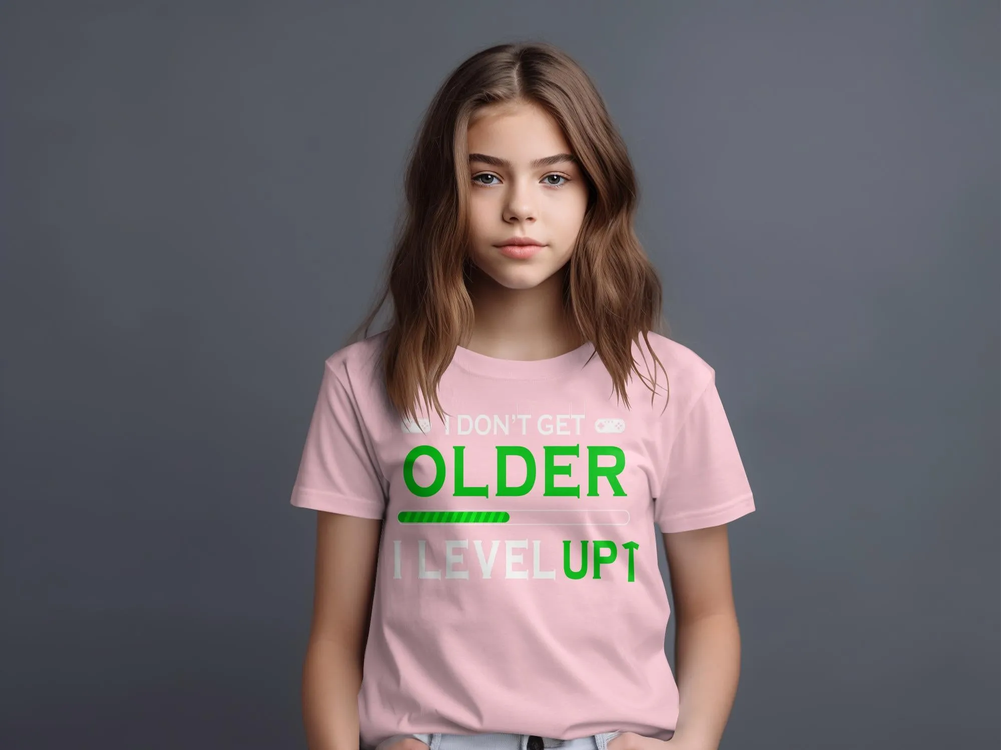 I Don't Get Older I Level Up Gaming T-Shirt