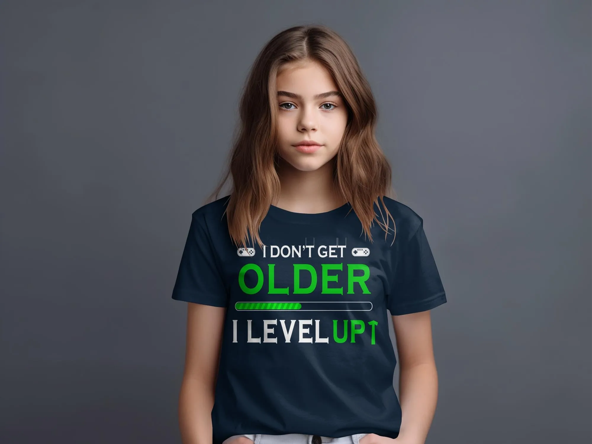 I Don't Get Older I Level Up Gaming T-Shirt