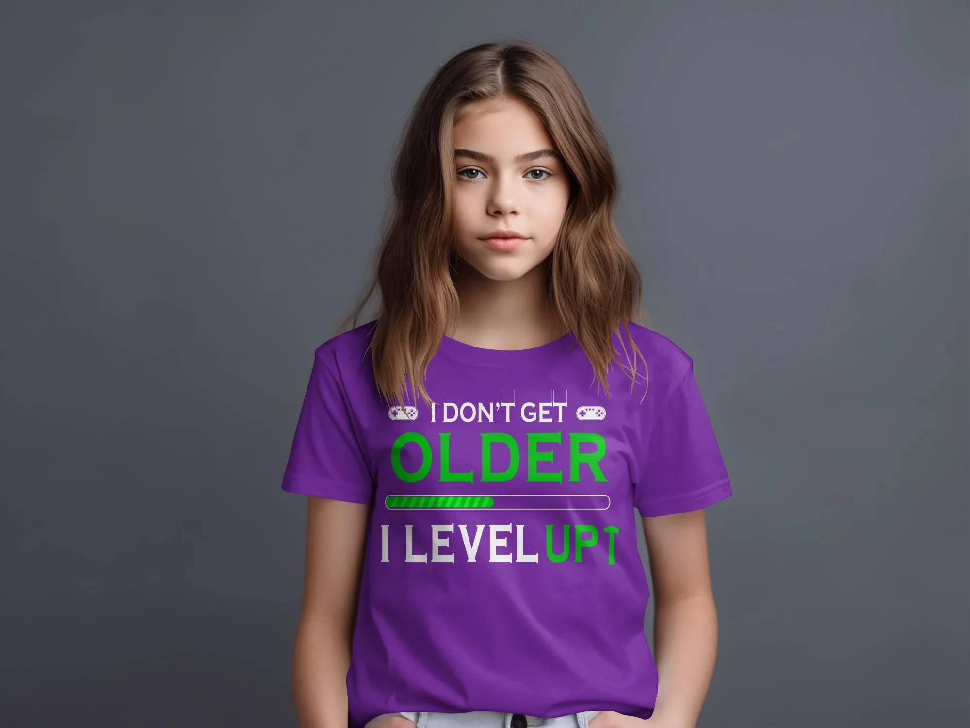 I Don't Get Older I Level Up Gaming T-Shirt