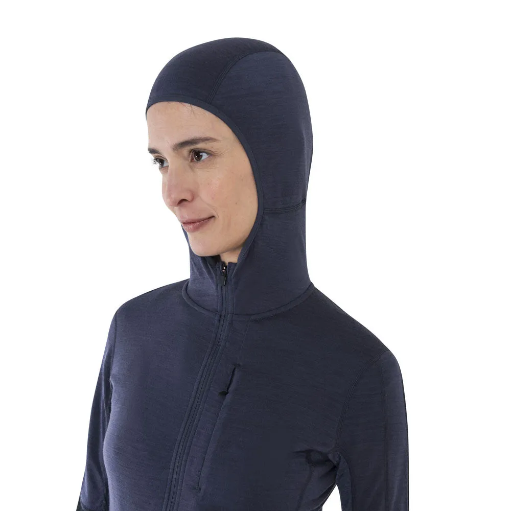 Icebreaker Merino 200 RealFleece Descender LS Zip Hoodie Women’s