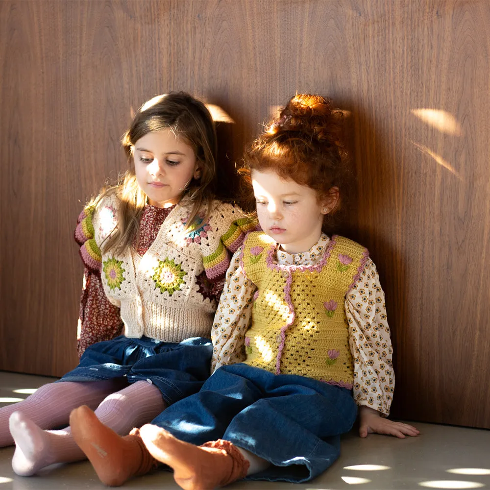 Kalinka Kids :: Albena Vest Sunbeam/Blush