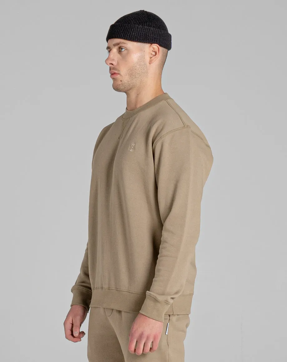 KEN UNISEX SWEATSHIRT | OLIVE