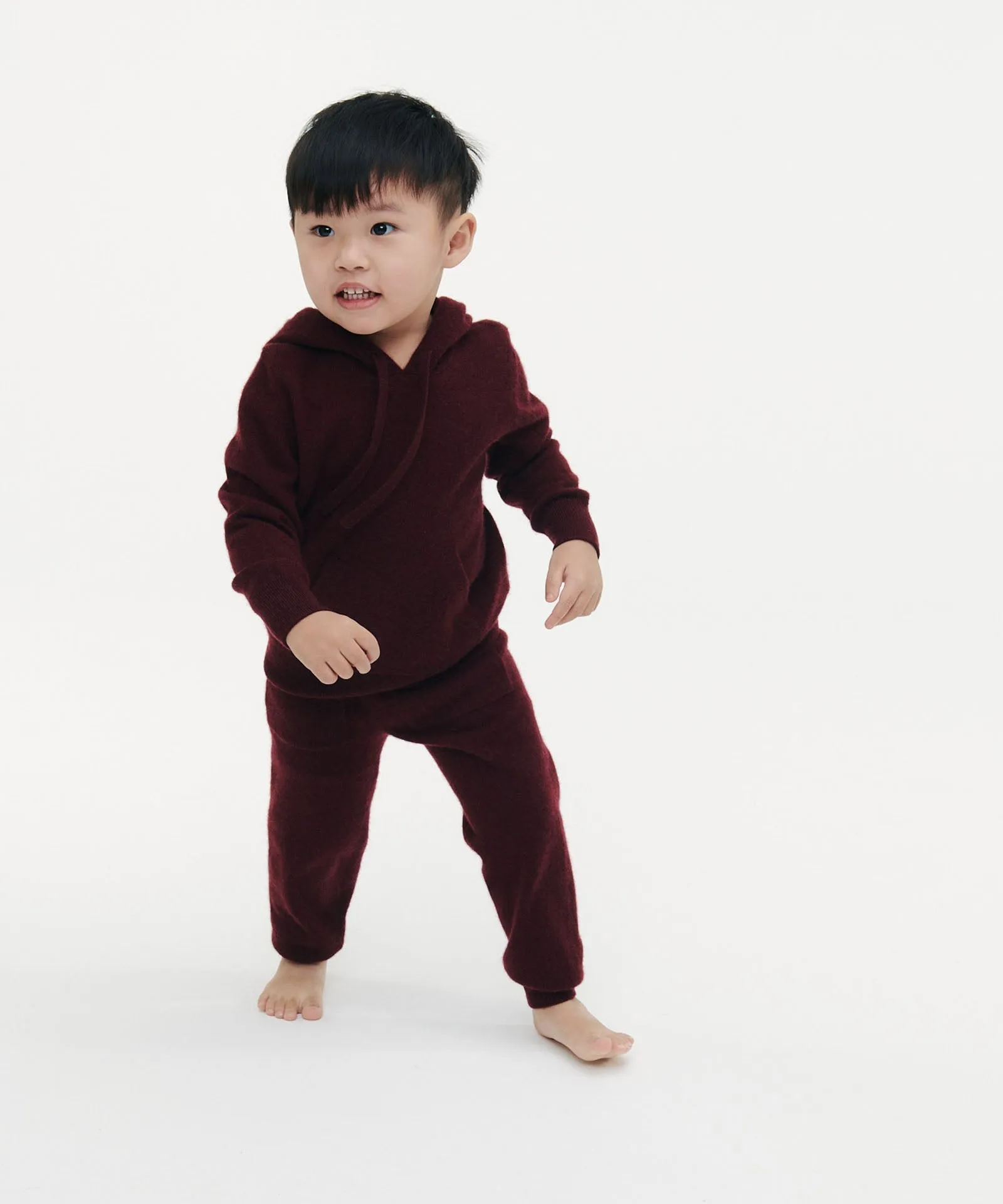 Kid's Signature Cashmere Hoodie Jogger Set