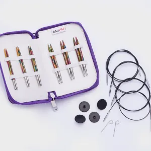 KnitPro Symfonie Deluxe Special (Short) Interchangeable Circular Needle Set (20662)