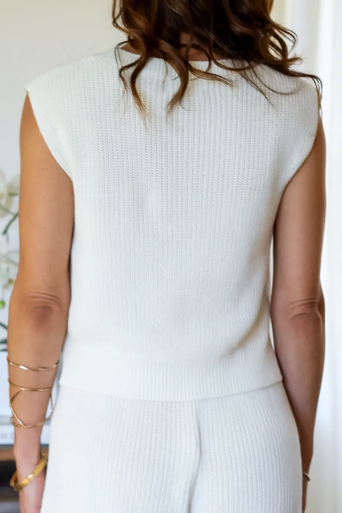 Lana Knit Set - Cream