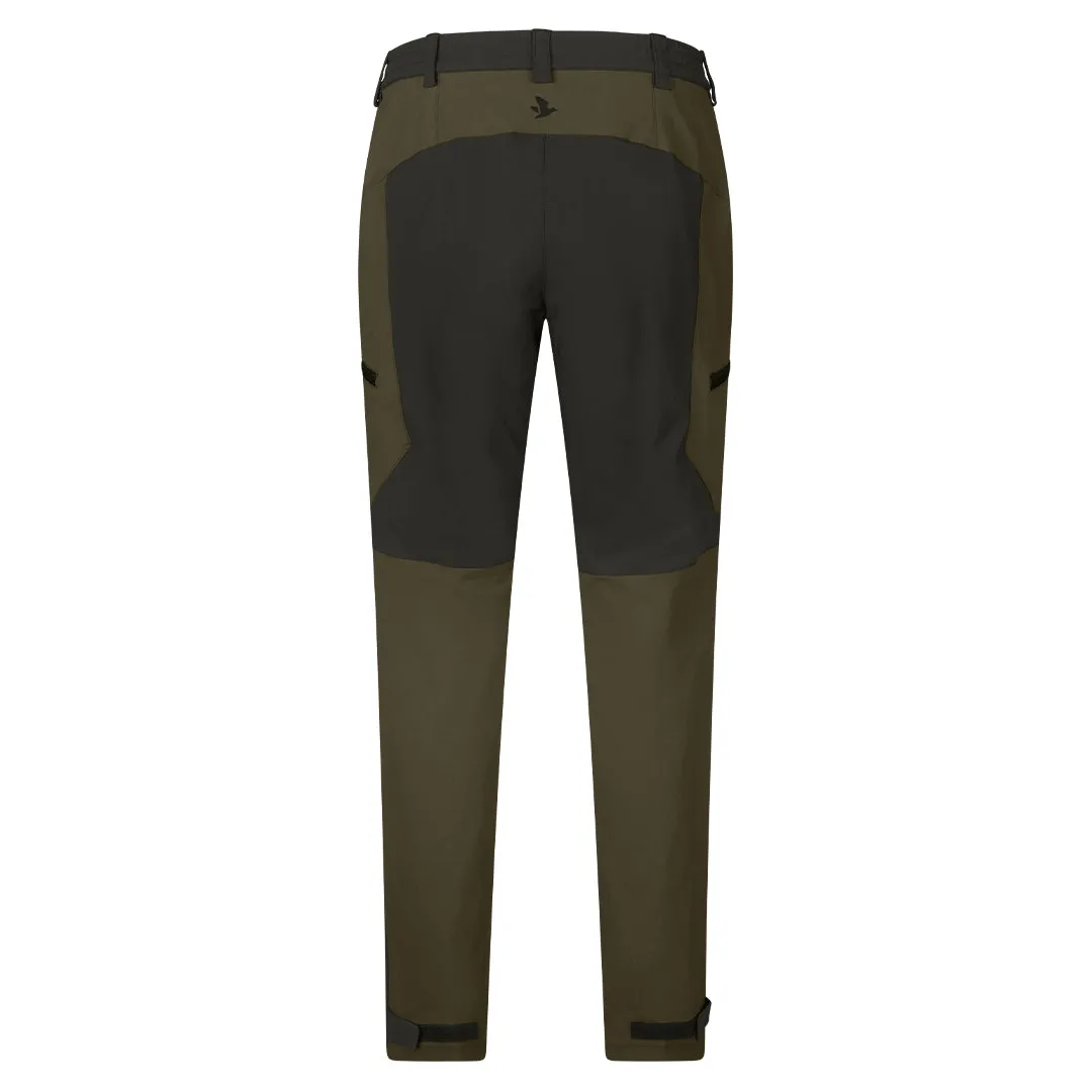 Larch Stretch Lady Trousers - Grizzly Brown/Duffel Green by Seeland