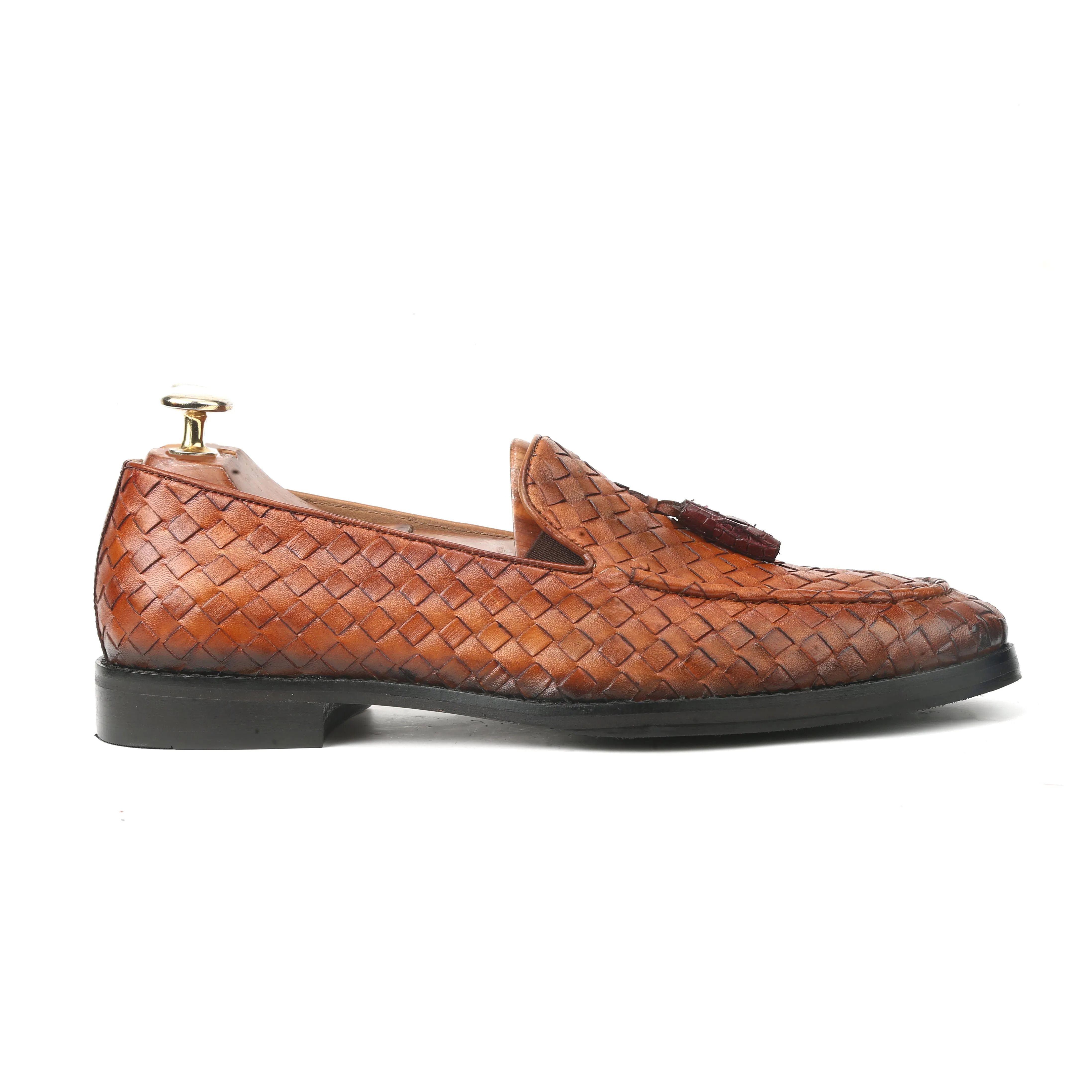 Lucas The Mesh Tan Slip On