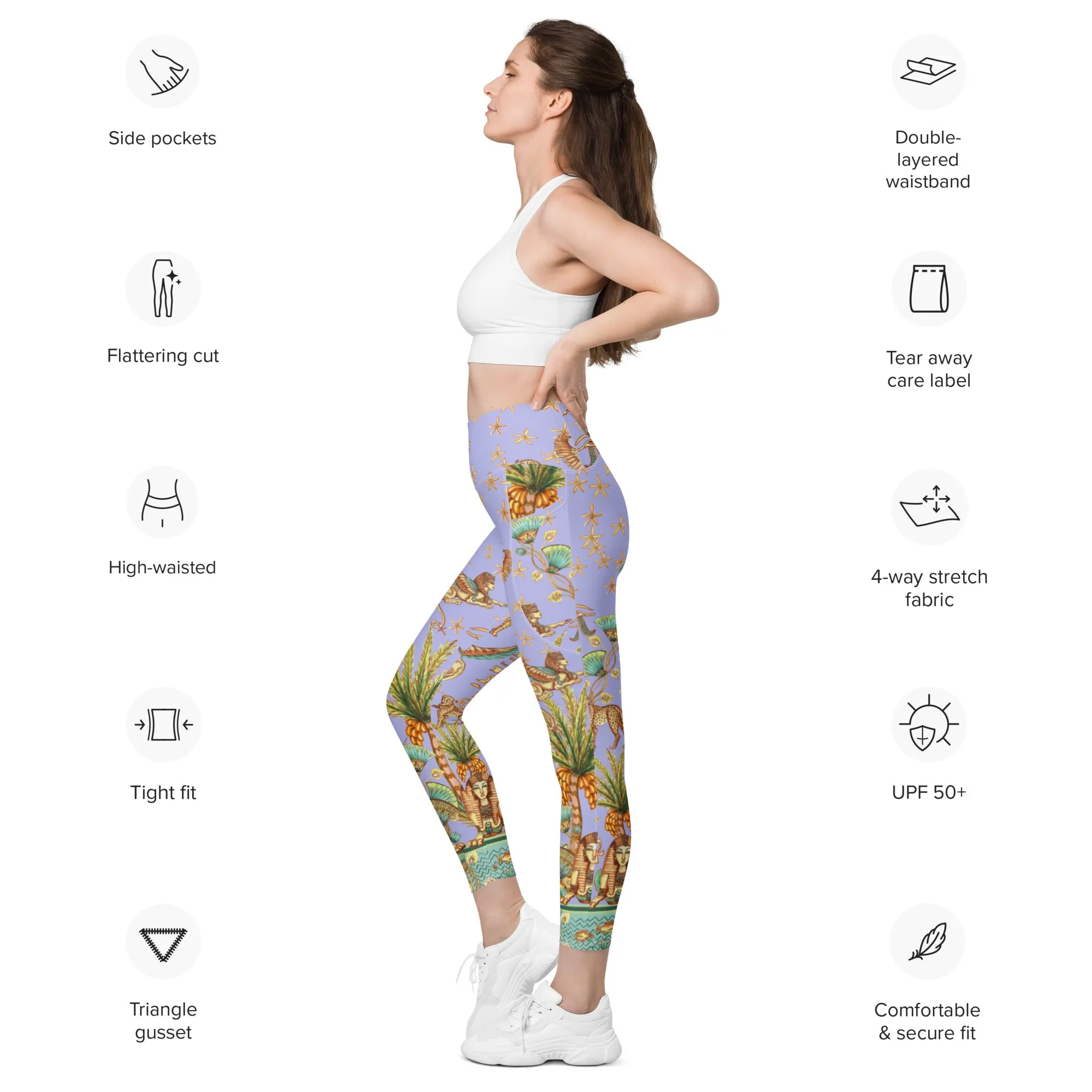 Luxor Yoga Leggings with pockets