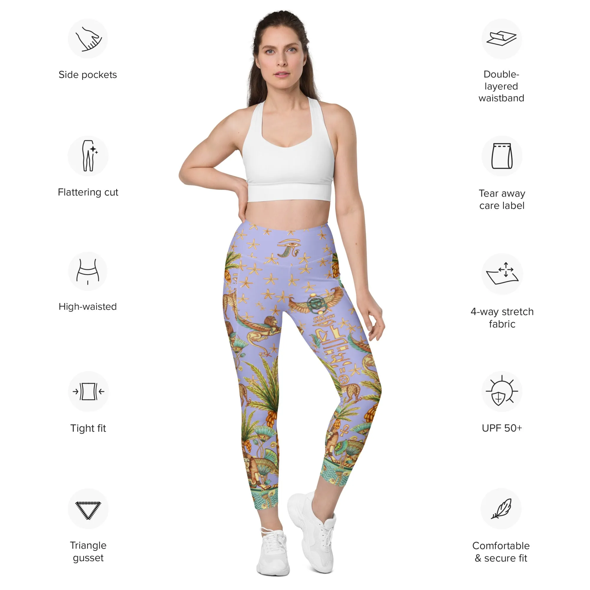 Luxor Yoga Leggings with pockets