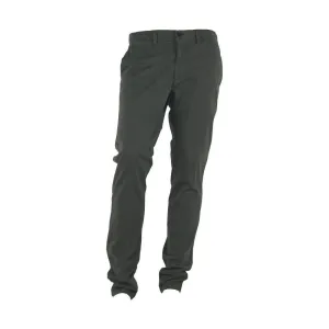 Made in Italy Elegant Gray Italian Cotton Trousers