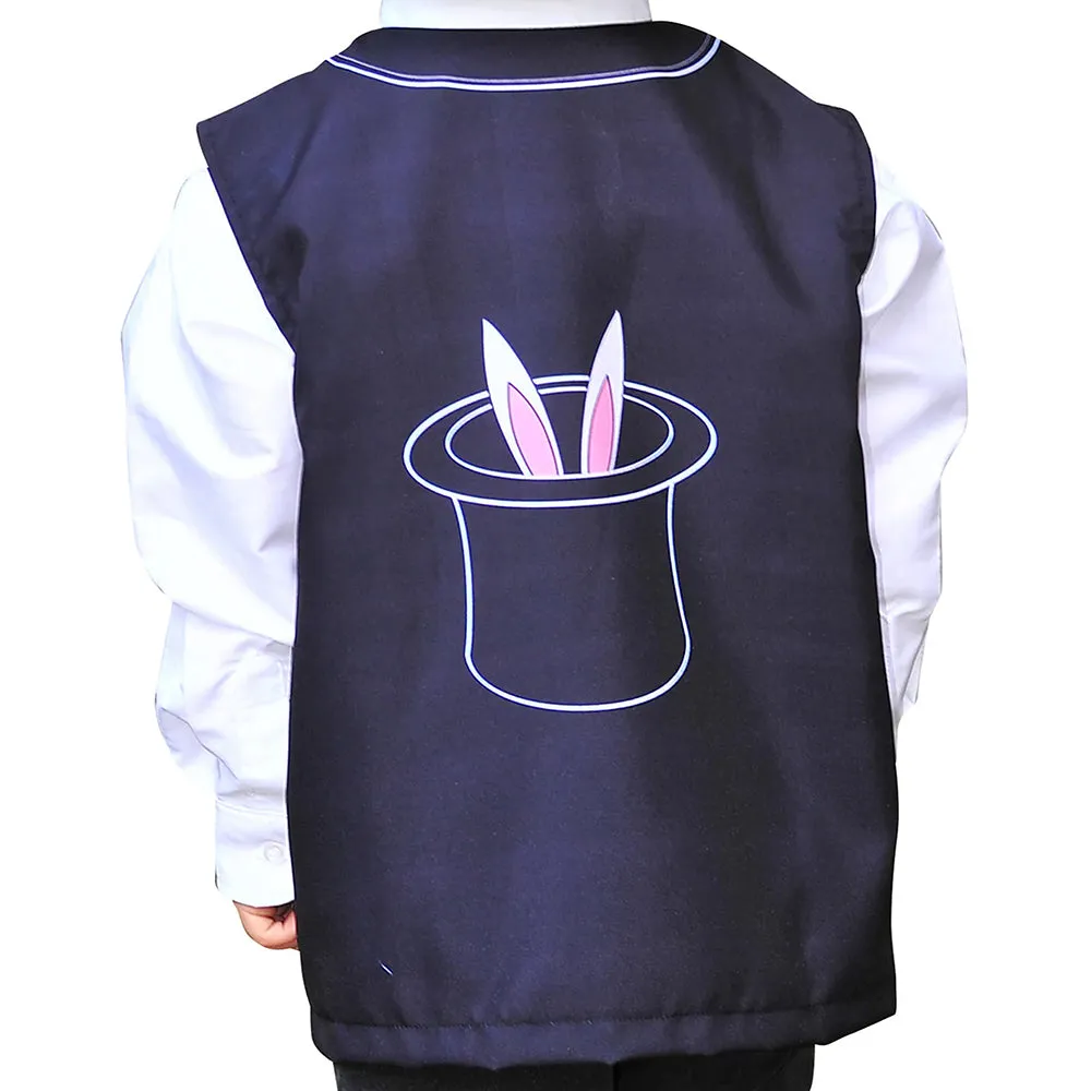 Magician's Dress Up Vest | Ages 3-6 | Easy On & Personalizable