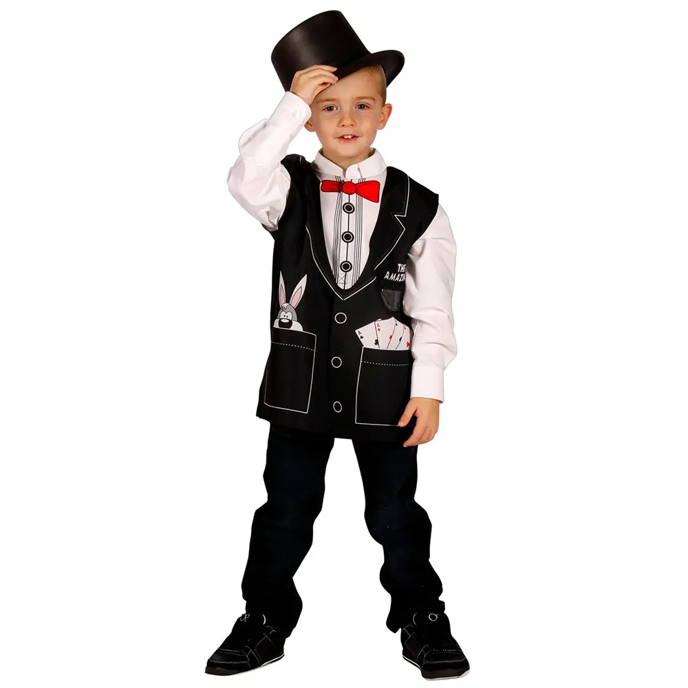 Magician's Dress Up Vest | Ages 3-6 | Easy On & Personalizable