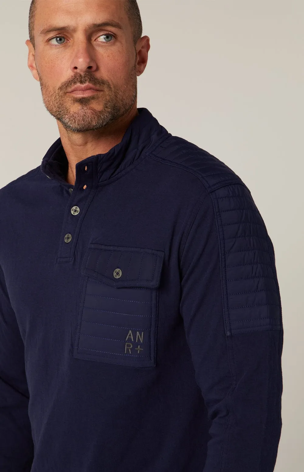 Mattias Men's Crew | Navy