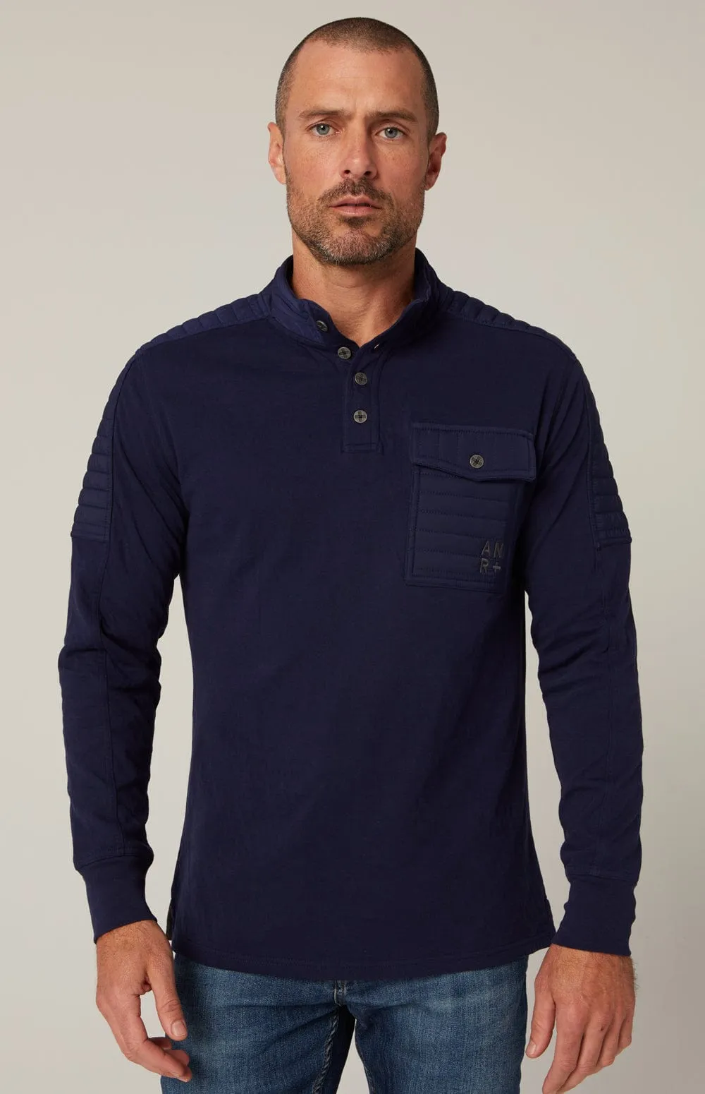 Mattias Men's Crew | Navy