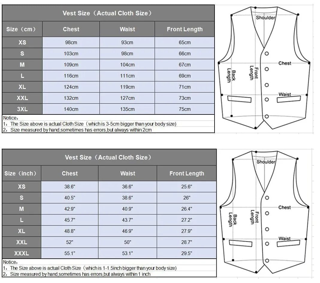 Men's Casual Slim Fit herringbone Stand Collar Waistcoat