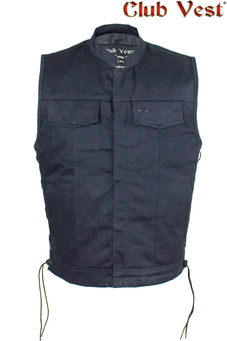 Men's Denim Gun Pocket Vest by Club Vest