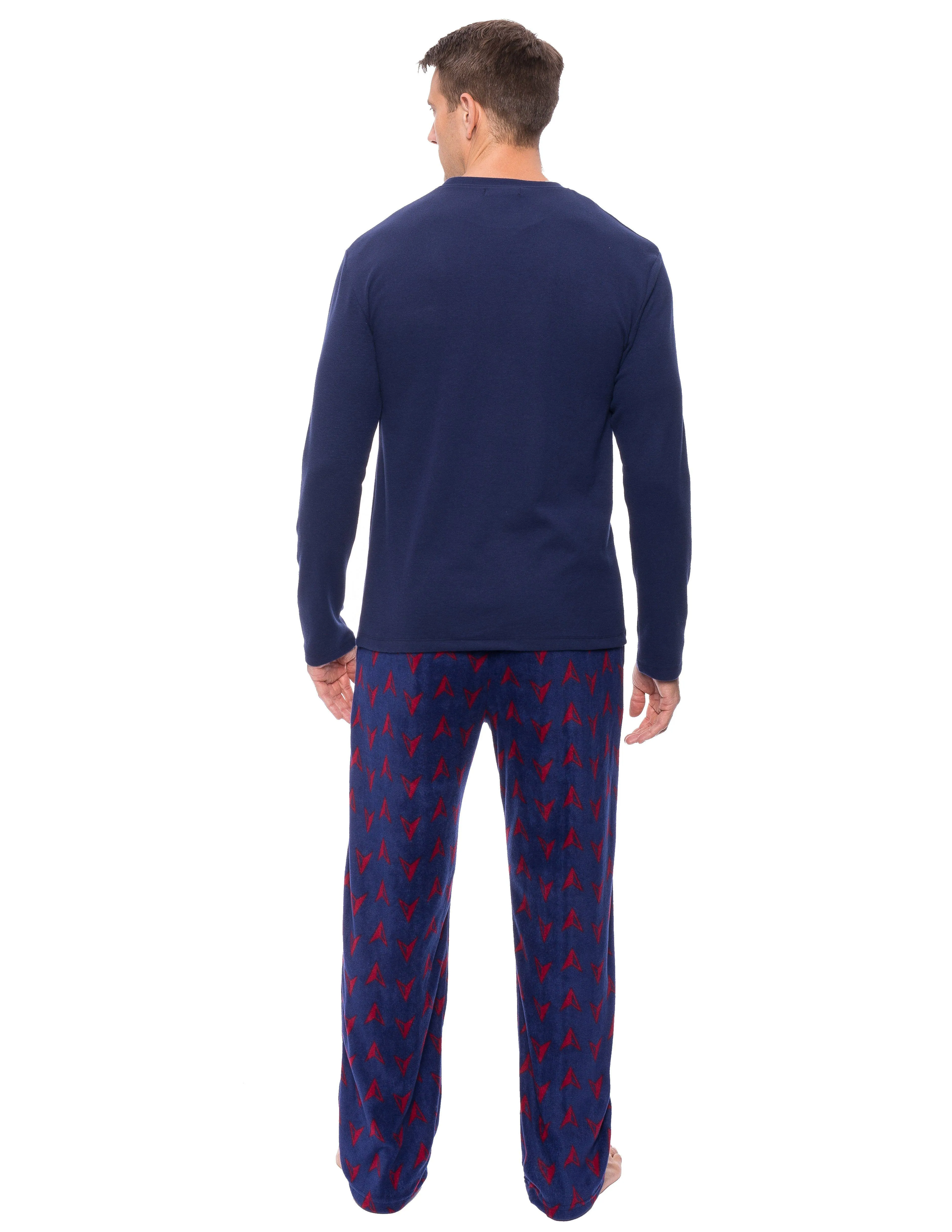 Mens Microfleece Lounge Set