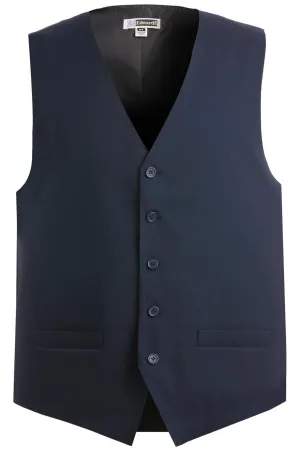 Men's Navy Essential Polyester Vest