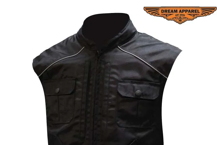 Mens Textile Reversible Vest