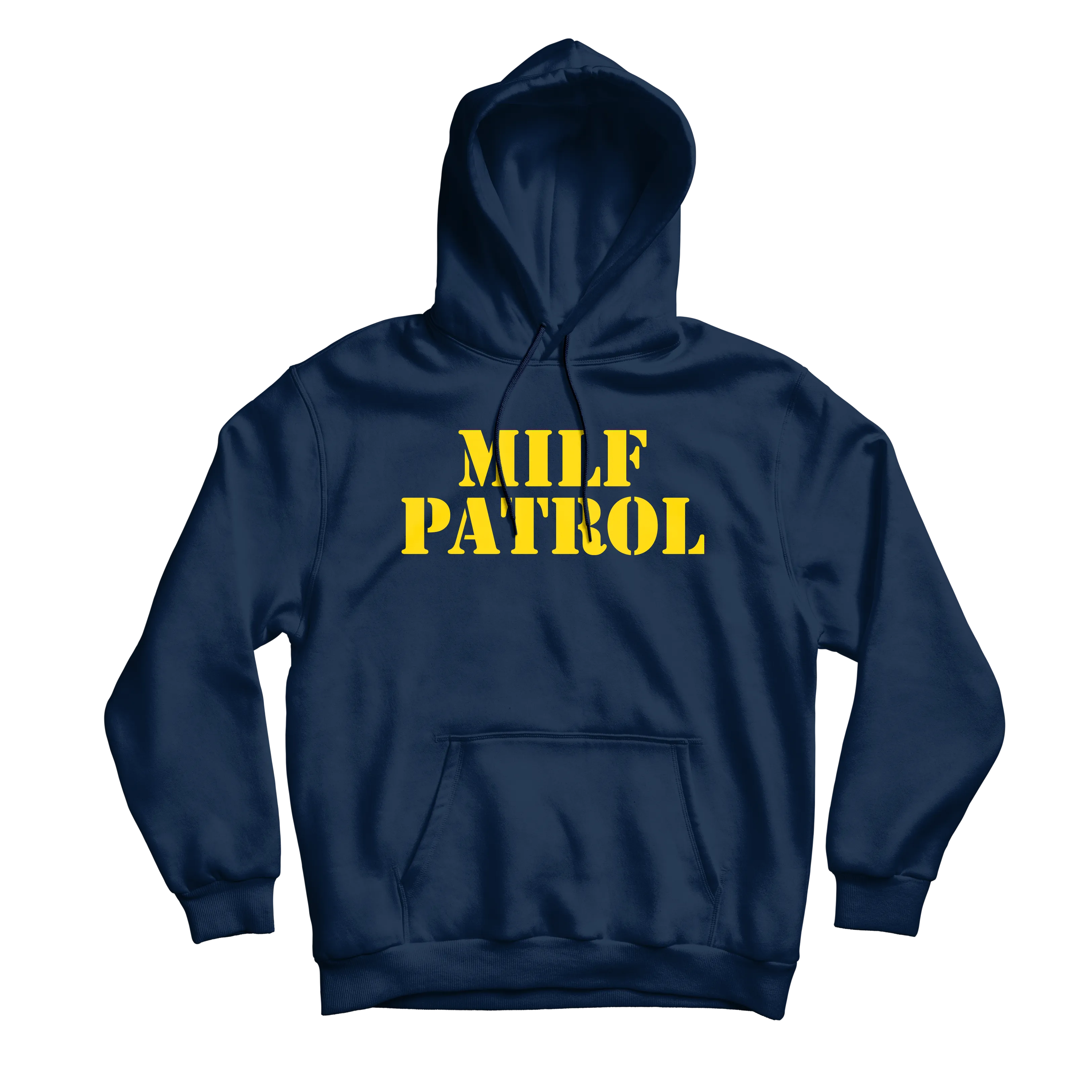 Milf Patrol Navy Hoodie