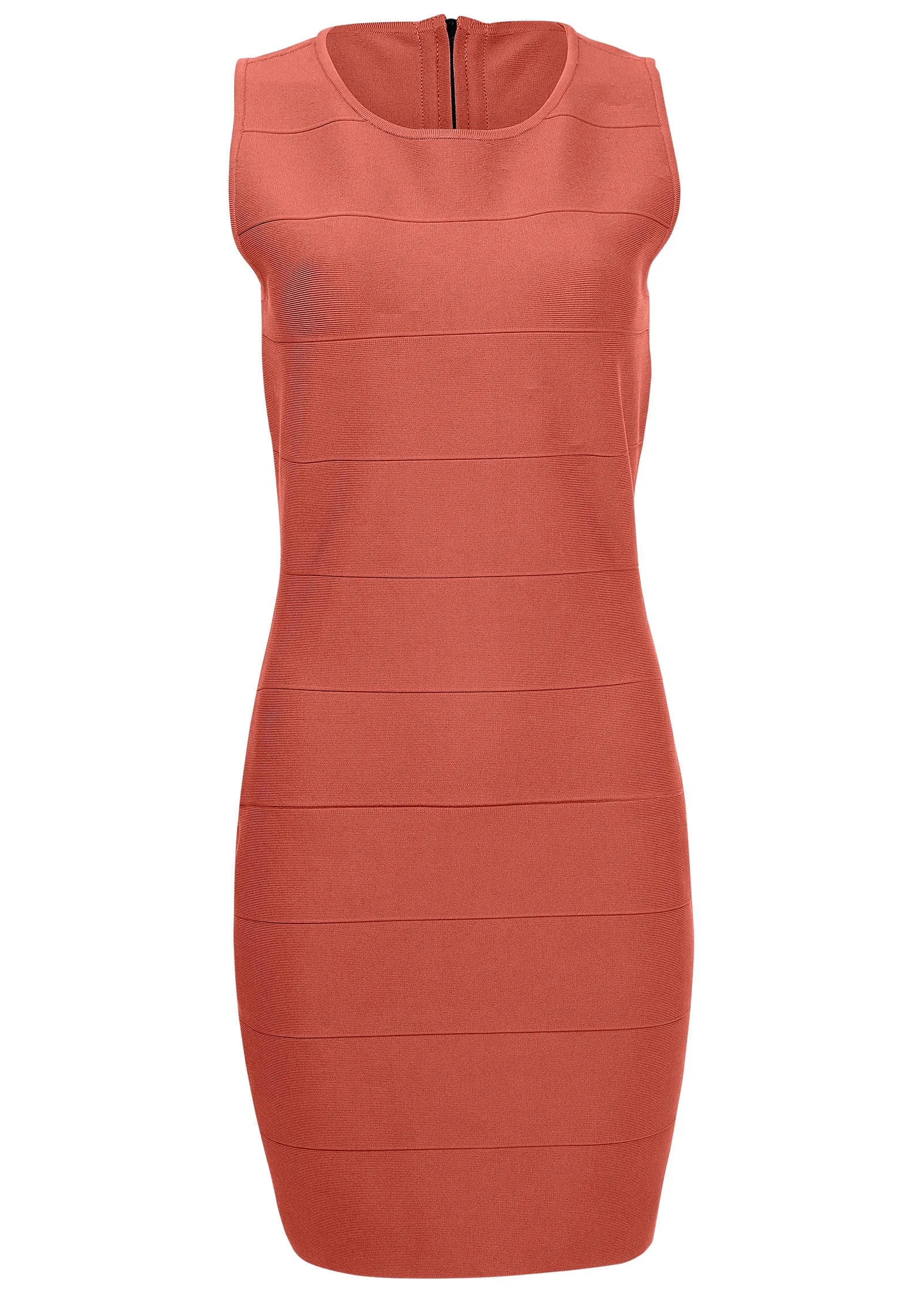 Mini Bandage Dress - Burnt Orange