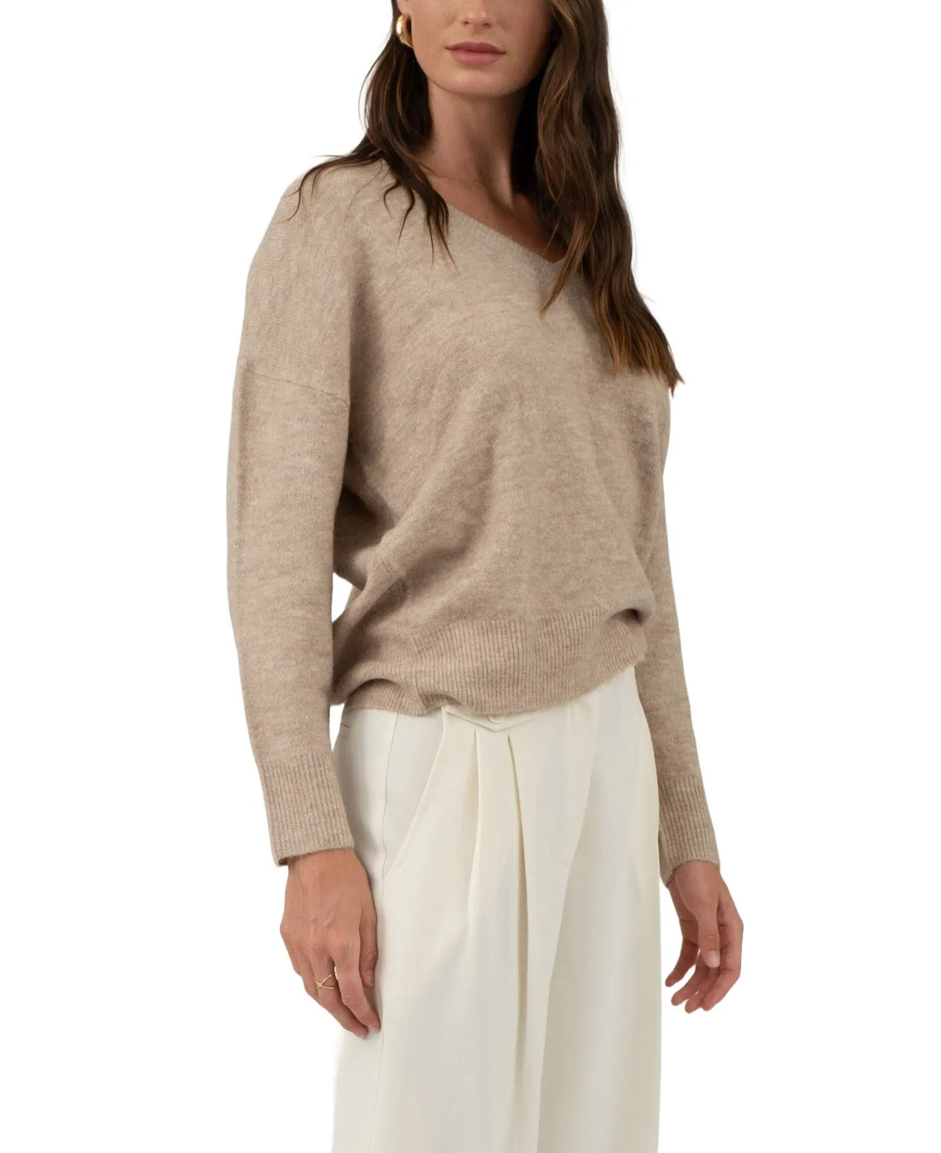 Moonbeam Drop Shoulder Sweater