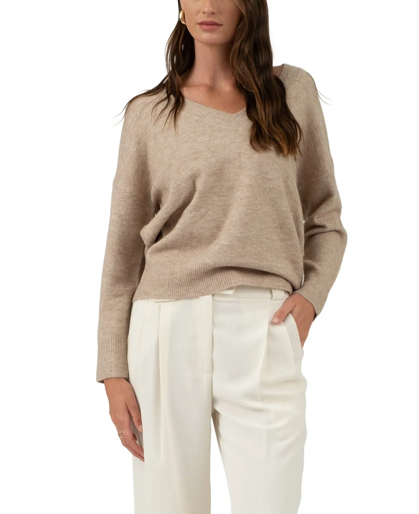 Moonbeam Drop Shoulder Sweater