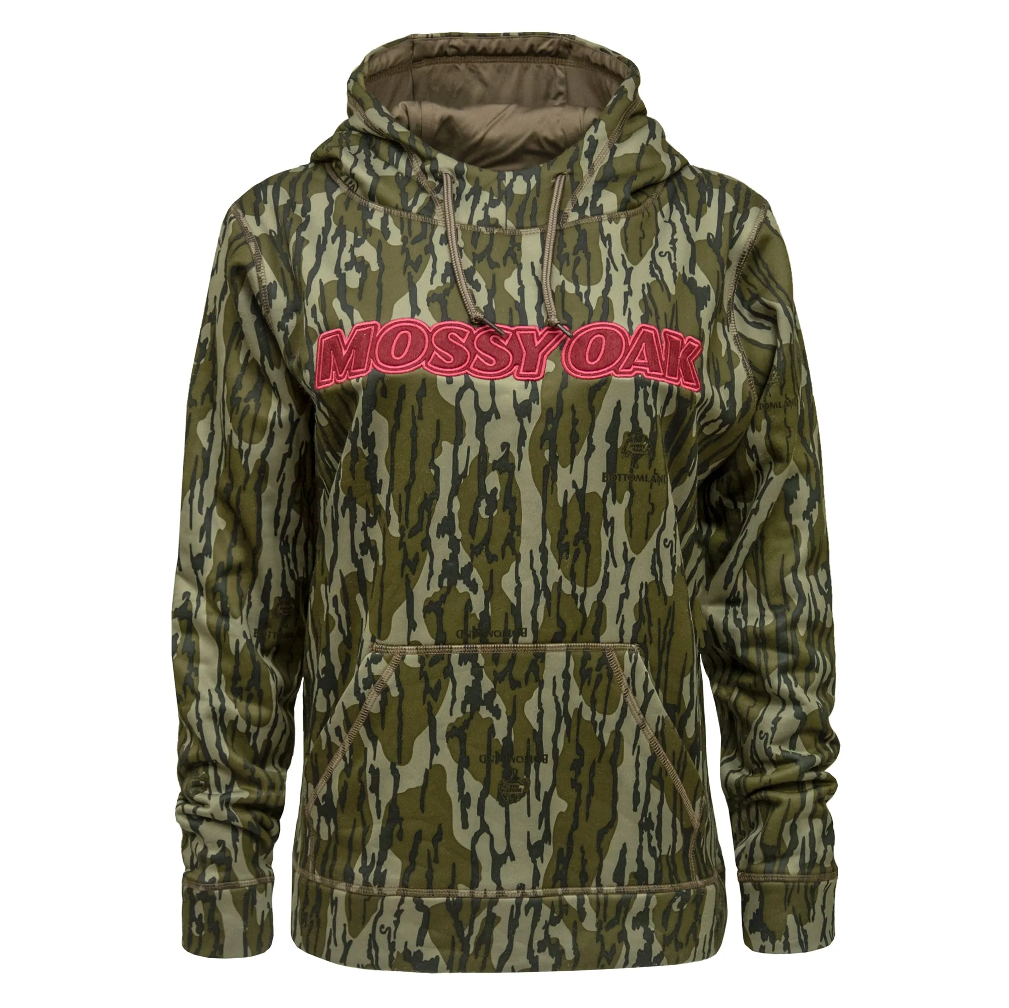 Mossy Oak Women's Performance Fleece Logo Hoodie