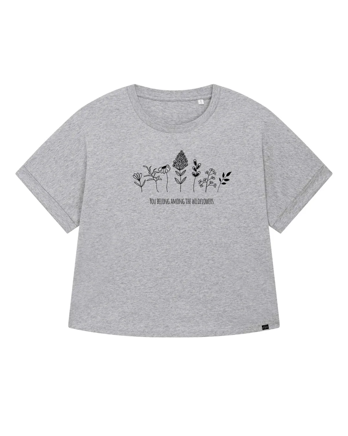 Organic Tee Oversized - Wildflower