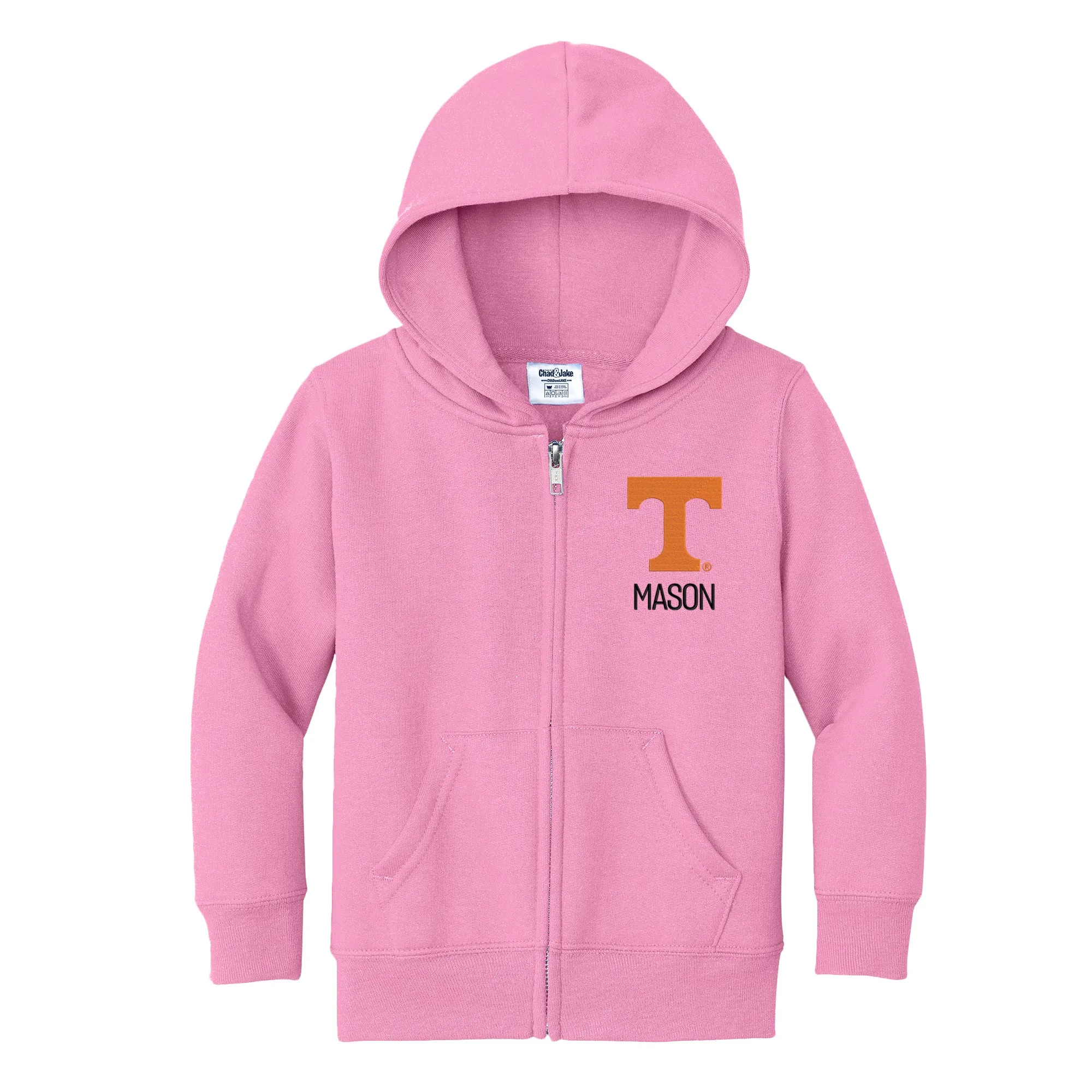 Personalized Tennessee Volunteers Toddler Full-Zip Sweatshirt