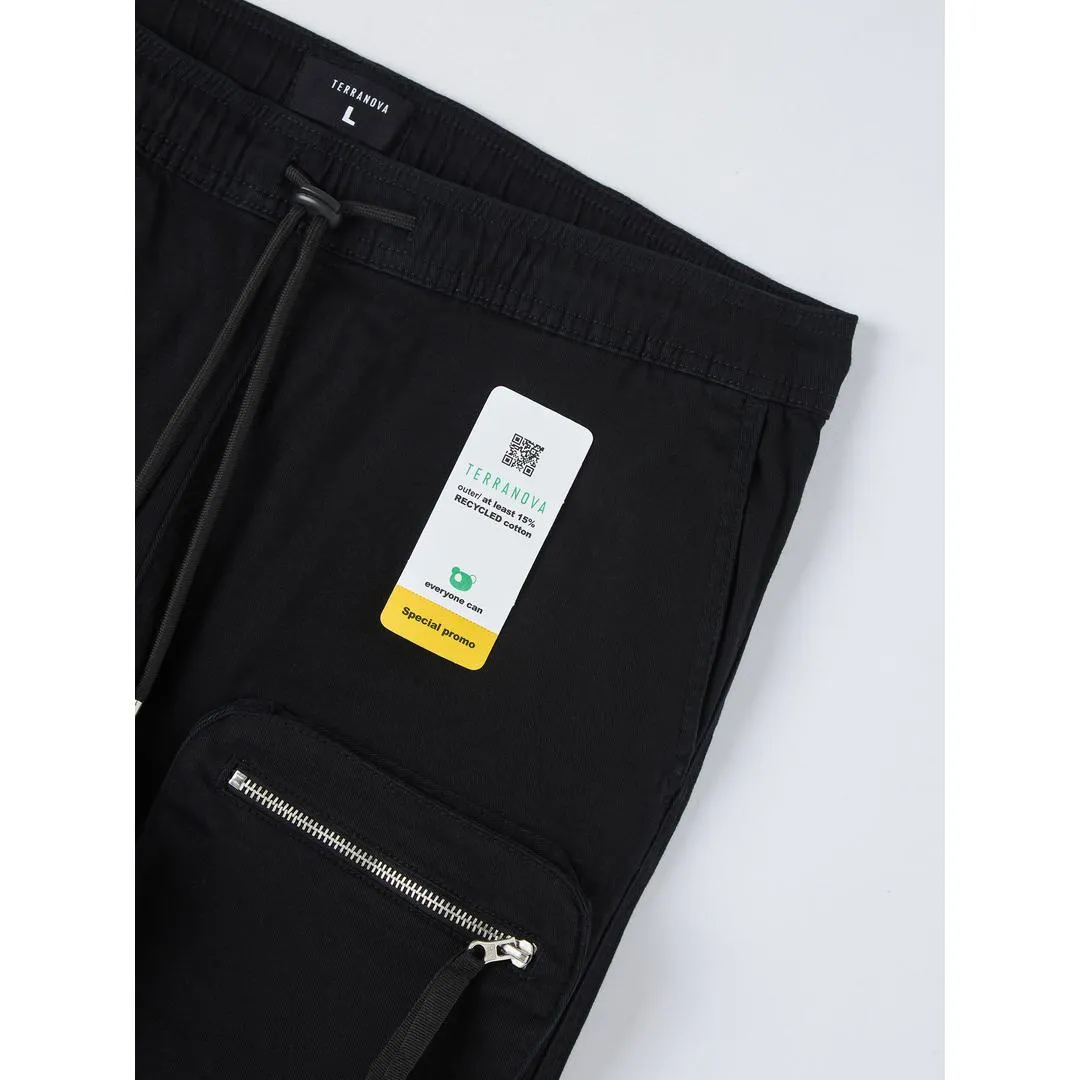 Plain Cargo Trousers