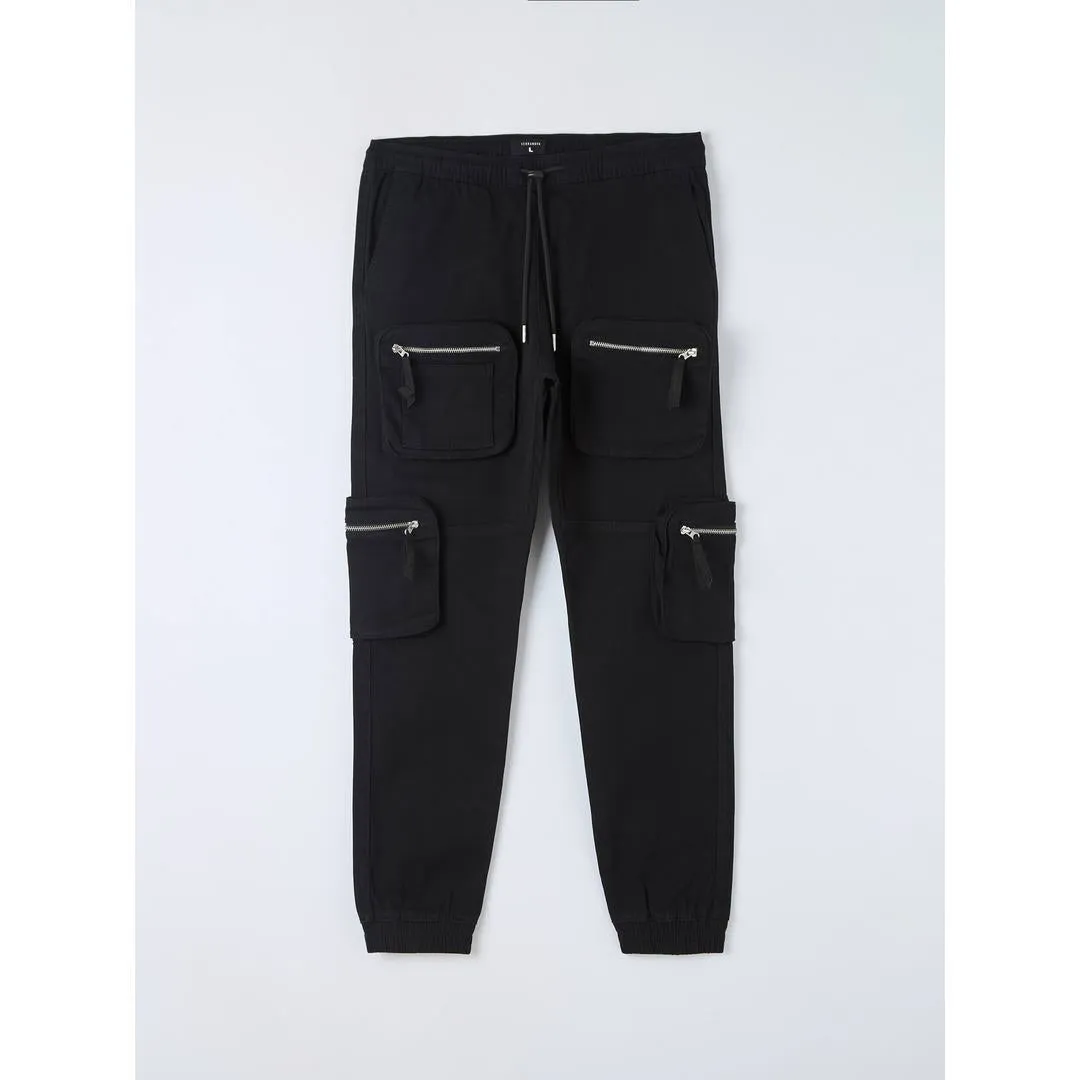 Plain Cargo Trousers