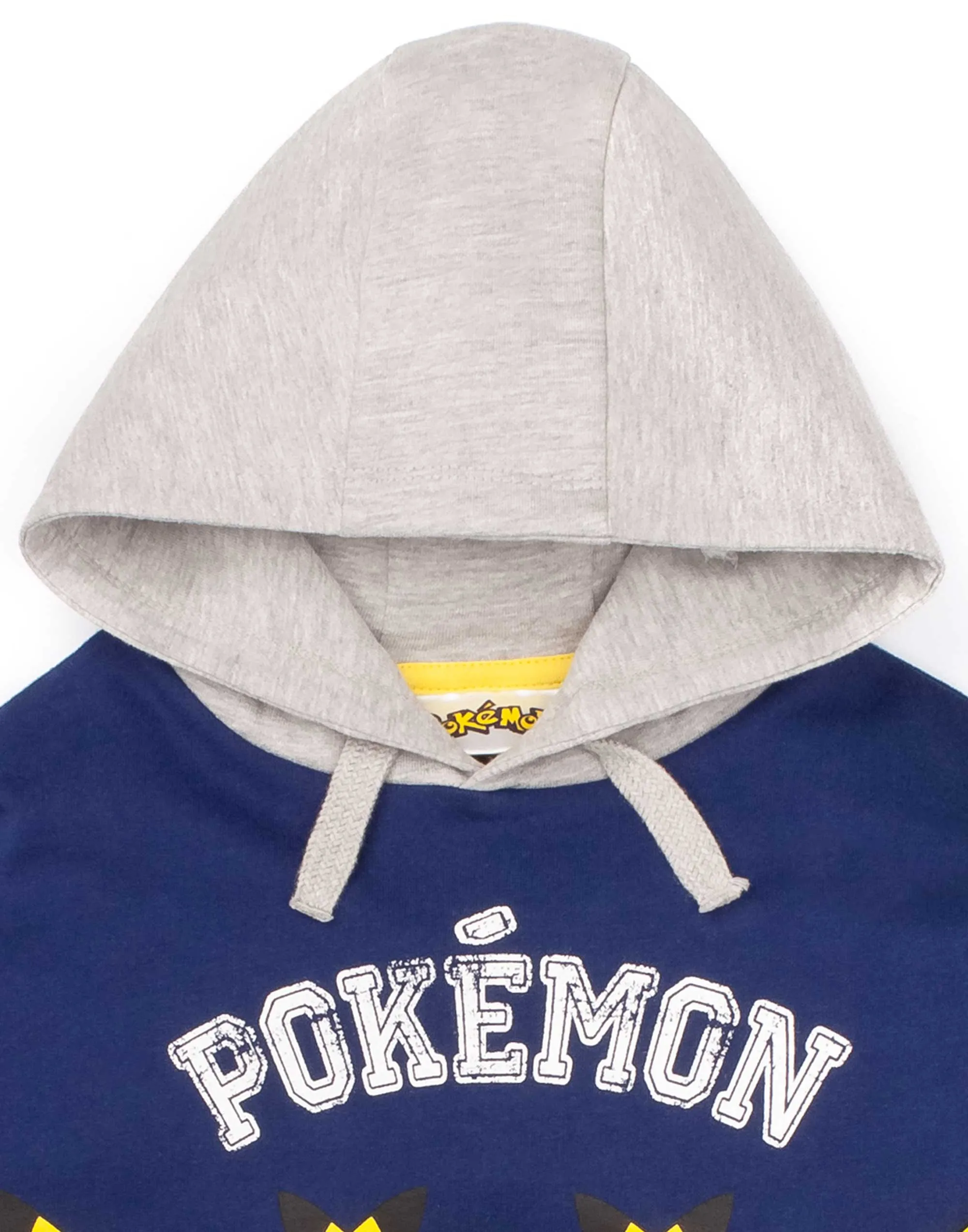 Pokemon Pikachu Face Boys Hoodie - Blue