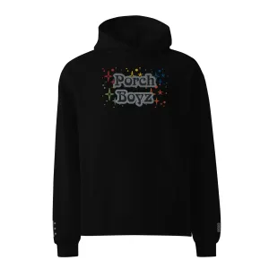 Porchboyz Porchgirlz Embroidered "PORCHBOYZ" Unisex oversized hoodie