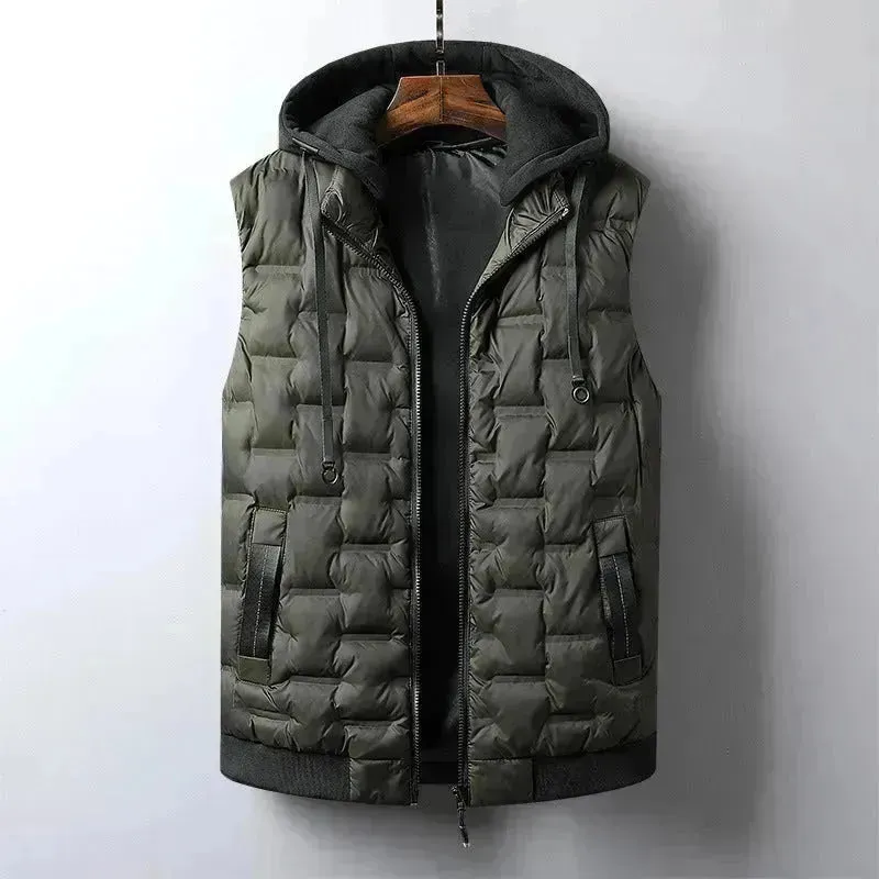 Puffer Vest for men Sleeveless Winter Jacket