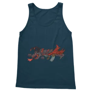 Red Dragon Gun Classic Adult Vest Top