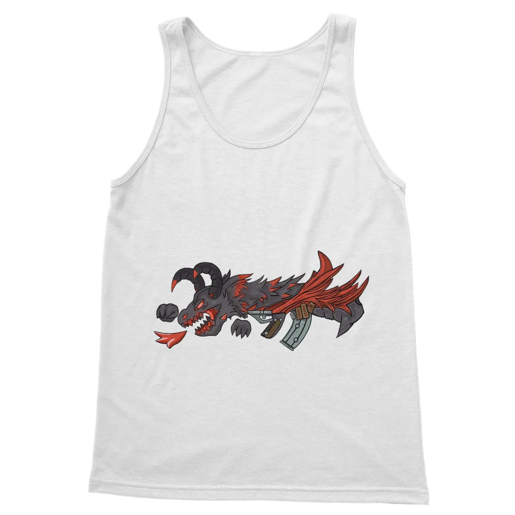 Red Dragon Gun Classic Adult Vest Top