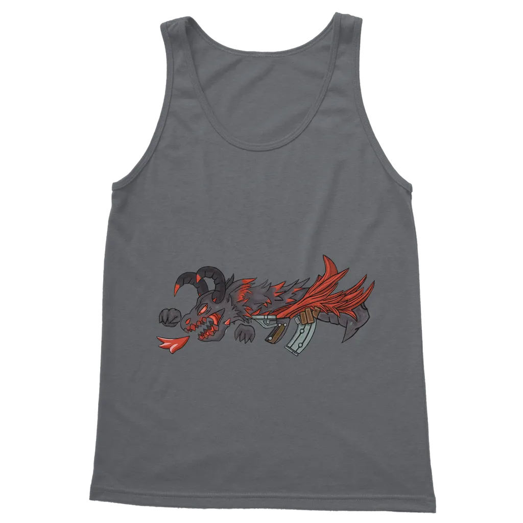 Red Dragon Gun Classic Adult Vest Top