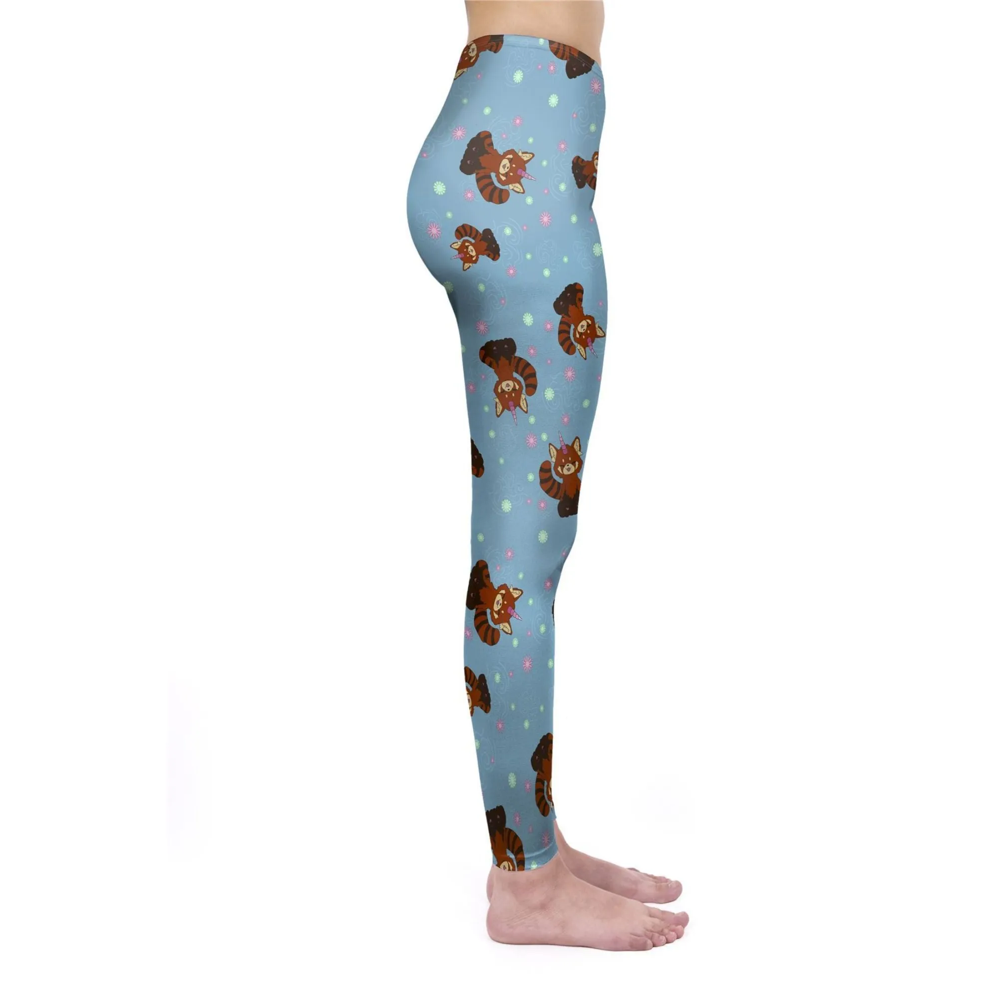 Regular Leggings (8-12 UK Size) - Red Pandacorn