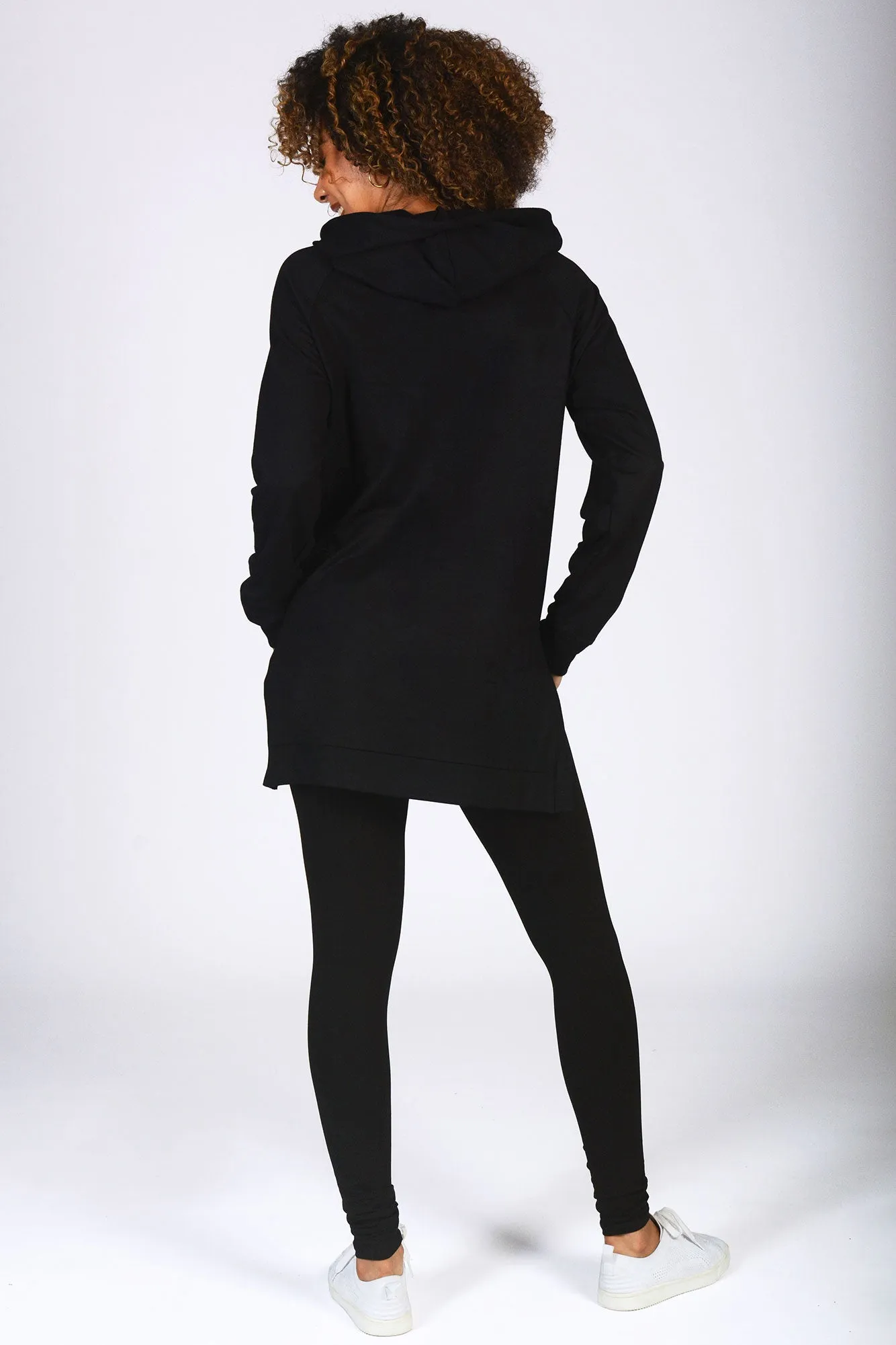 Side Slit Hoodie