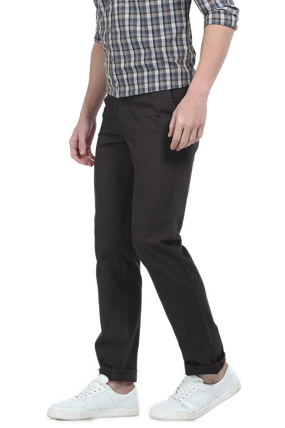 Slim Fit Cord Structure Trouser