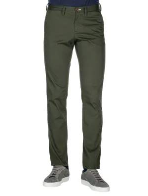 Slim Twill Chino Thyme Green