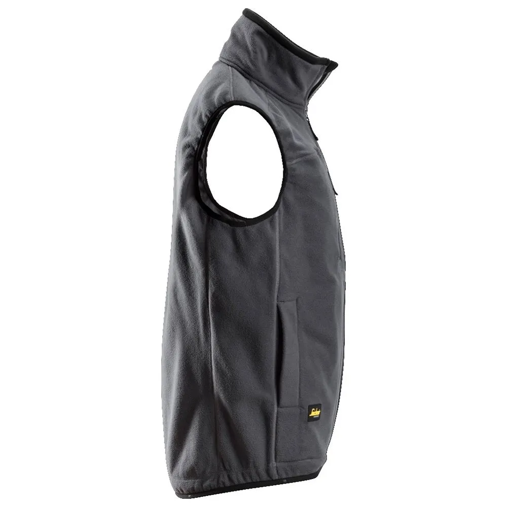 Snickers&#x20;8014&#x20;A.I.S.&#x20;Fleece&#x20;Vest&#x20;-&#x20;Steel&#x20;Grey