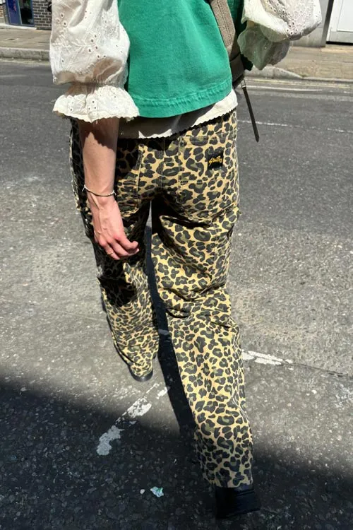 Stan Ray Big Job Painter Leopard Camo Trousers