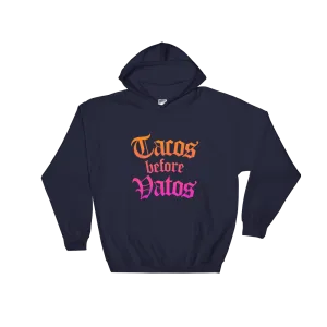 Tacos Before Vatos Pullover Hoodie