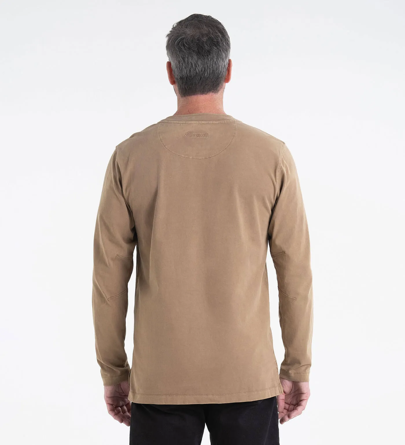 Thorogood Heavyweight Vintage-Wash Long Sleeve Henley