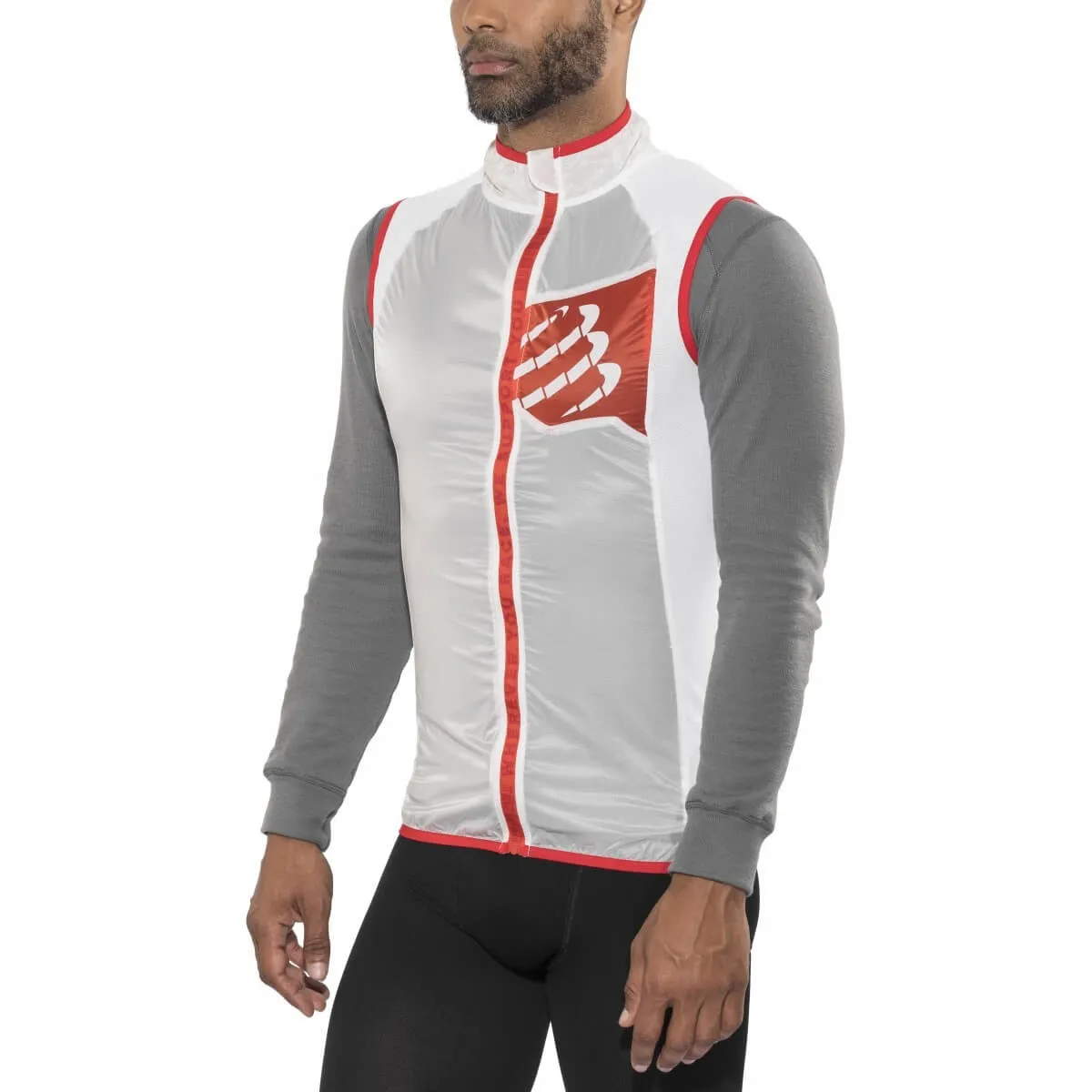 Trail Compressport Hurrican Vest White