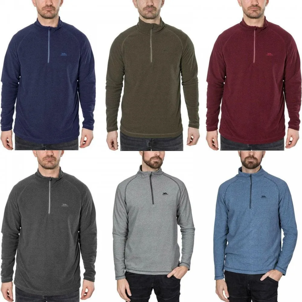 Trespass Keynote Mens Half Zip Fleece