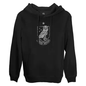 Union Omaha Mono Badge Fleece Pullover Hoodie - Black