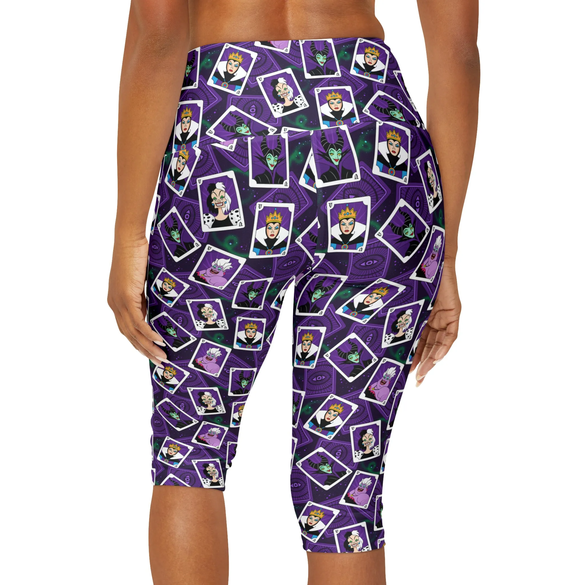 Villain Cards Athletic Capri Leggings